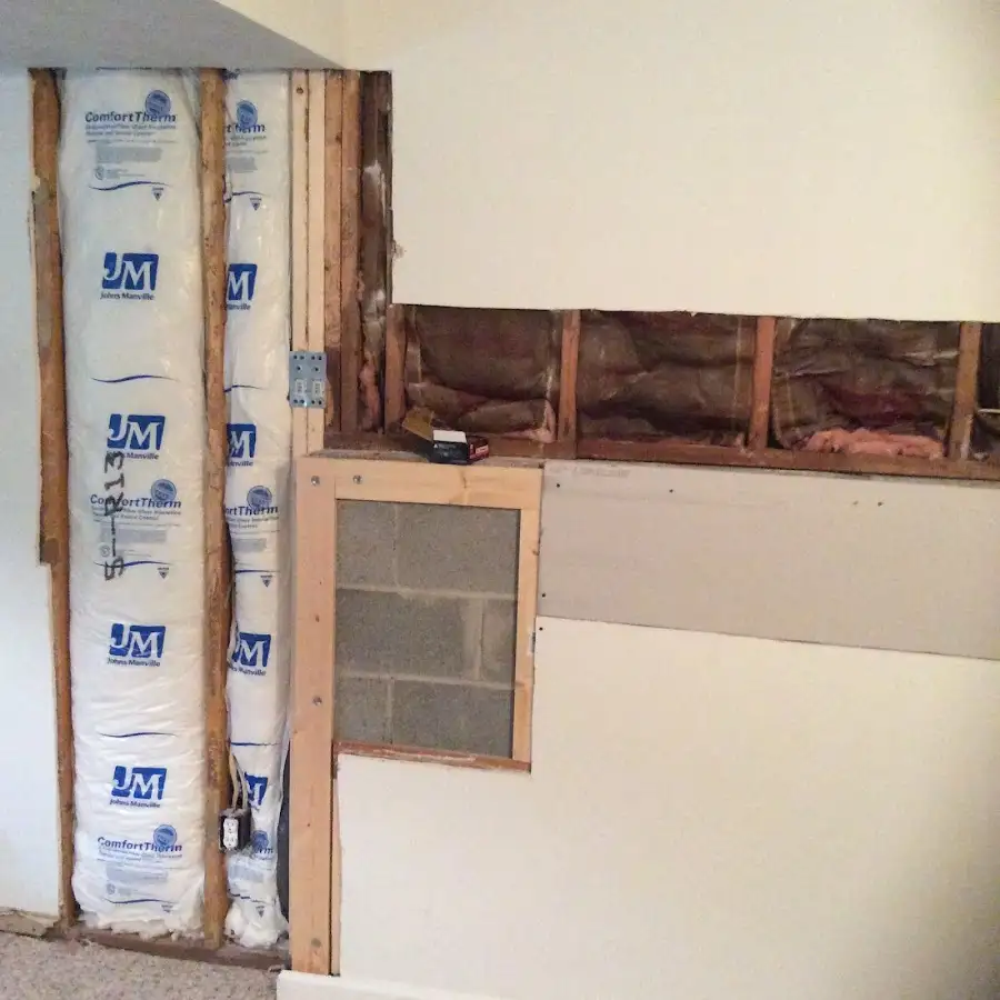 Wall insulation replacement during Odor Removal & Deodorization in Straban